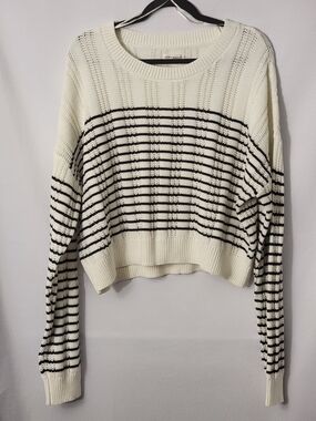 NWT Aeropostale Striped Crewneck Sweater Size XXL